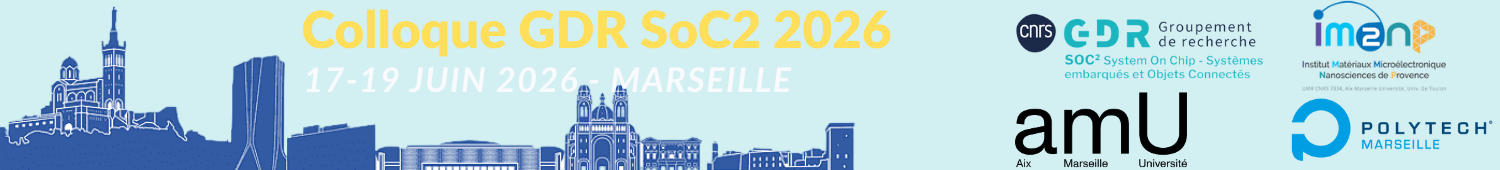 Colloque GDR SoC2 2026>